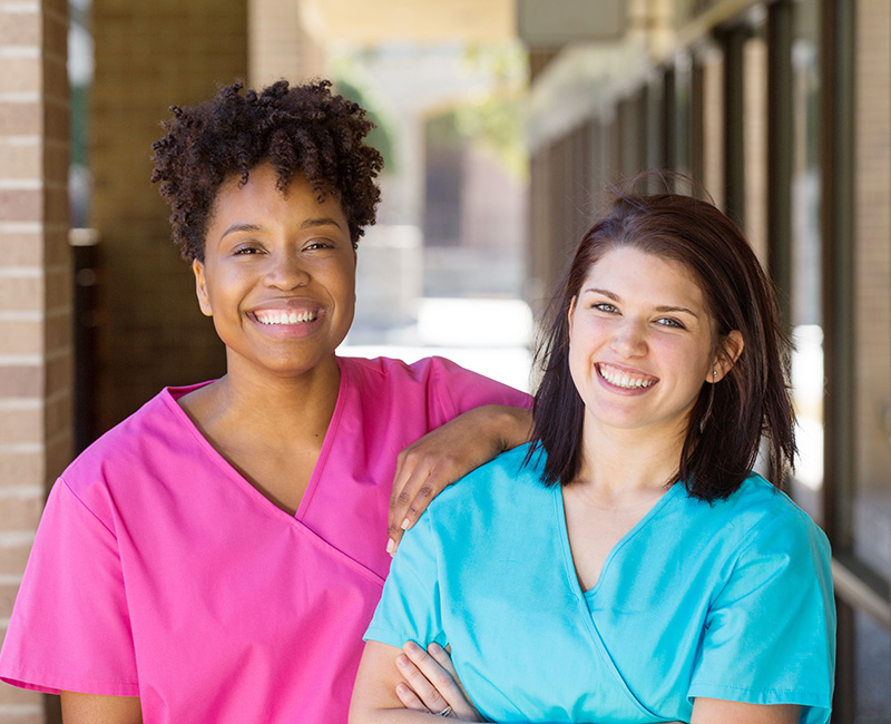 Providence HomeCare nurses smiling